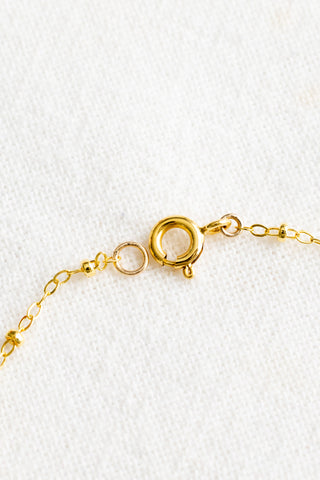 CZ Amethyst Heart Beam Bracelet