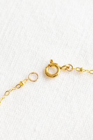 Hammered Coin Beam Bracelet