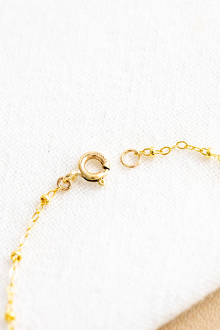 CZ Emerald Heart Beam Bracelet