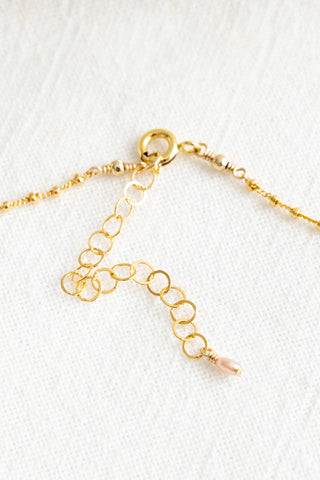 Light Pink Edison Pearl Mini Anela Necklace