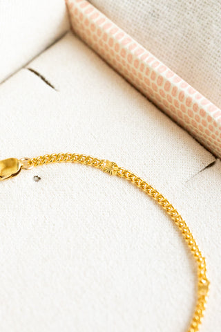 Triple Gradient Keshi Tahitian Pearl Sunset Bracelet