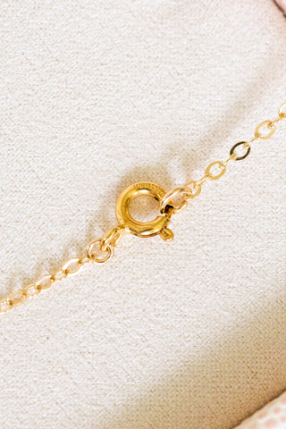 Hammered Bar Pendant & Keshi Tahitian Pearl Necklace