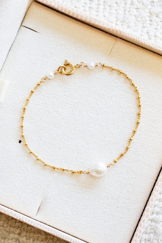 Baroque Pearl Mini Anela Bracelet