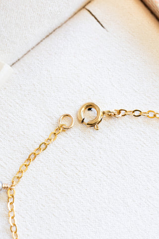 Dark & Light Ascending Silver Keshi Tahitian Pearl Drop Bracelet