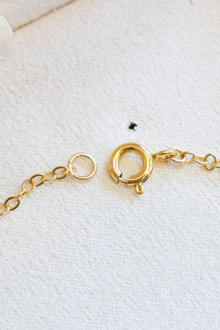 Flat Boxy Keshi Tahitian Pearl Plain Bracelet