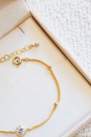 Large CZ Anela Bracelet