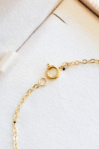 Mini Jade Donut & Bead Bracelet