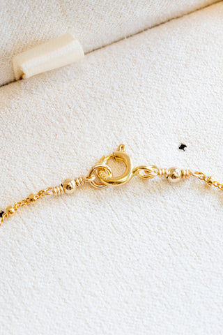 Small Boxy Keshi Tahitian Pearl Mini Anela Bracelet