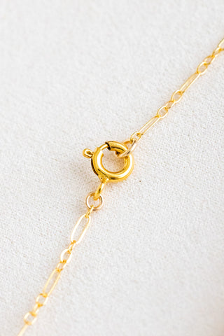 Mini Jade Barrel Mini Wishful Necklace