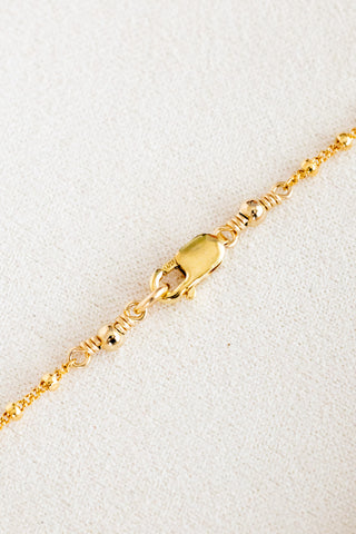 Round Pearl Sunrise Shell Mini Anela Necklace