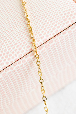 Large Round Pink Edison Pearl & Mini Pink Button Pearl Lariat Necklace