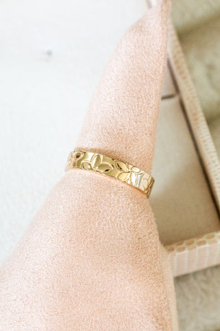 Plumeria Ring