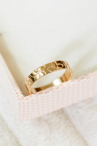 Plumeria Ring