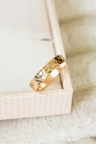 Plumeria Ring