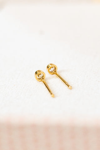 Dainty CZ Studs
