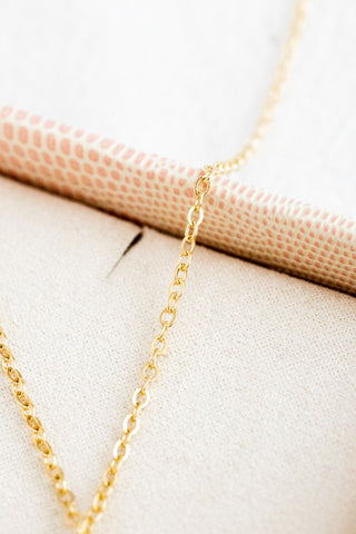 Keshi Pearl & GF Hibiscus Necklace