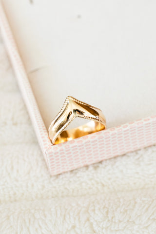 Chevron Isla Ring