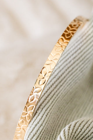 Plumeria Bangle
