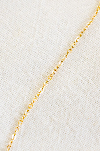 Mini Keshi Tahitian Pearl & Bead MOP Plumeria Drop Necklace