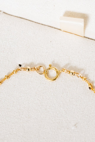 Large Keshi Pearl & Bead Mini Anela Bracelet