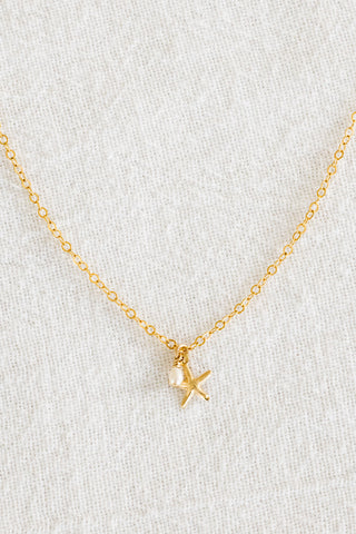 Starfish Freshwater Pearl Necklace