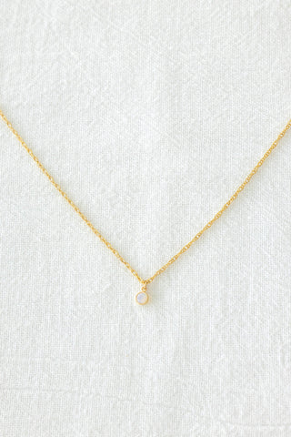White Opal Mona Necklace