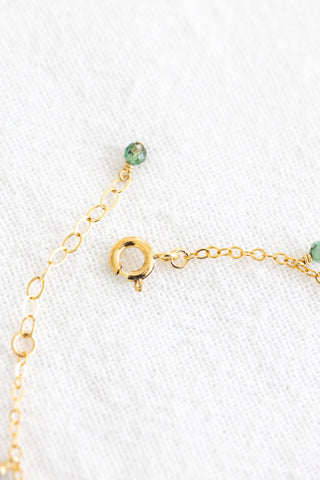 Emerald Drop Bracelet