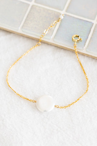 Coin Pearl Grace Bracelet