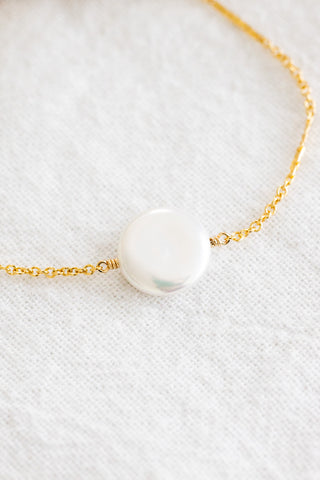 Coin Pearl Grace Bracelet