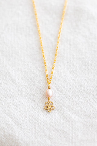 Sakura Pink Pearl Mona Necklace