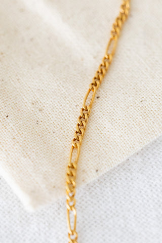 Blue Tourmaline Wispy Anklet