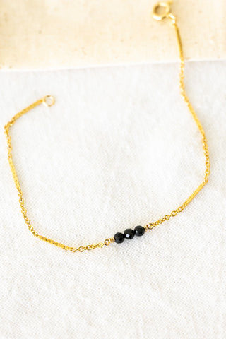 Black Tourmaline Grace Bracelet