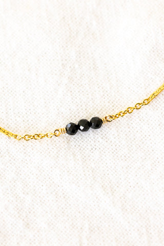 Black Tourmaline Grace Bracelet