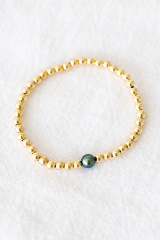 Peacock Pearl Bubble Bracelet