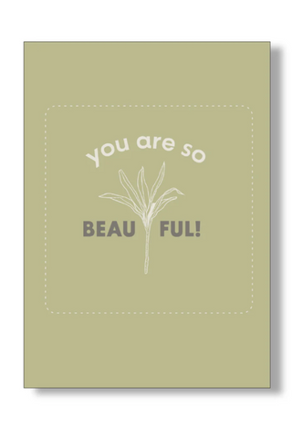 La Aloha Card - Beau-ti-ful