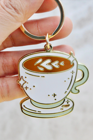 Latte of Love Keychain